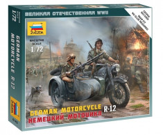 1:72 German Motorcycle R-12 foto