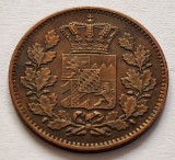 Germania, Bavaria, 2 Pfennig 1868