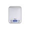 Cantar alimentar digital Zilan, 5 kg, 1 gr, display LCD, inchidere automata, indicator baterie descarcata, inox, Gri