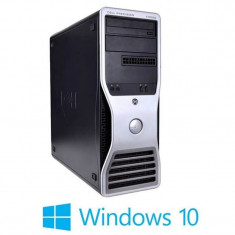 Workstation Dell Precision T3500, Quad Core W3565, Quadro NVS 295, Win 10 Home foto