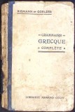 GRAMMAIRE GRECQUE COMPLETE-OTHON RIEMANN, HENRI GOELZER-346576