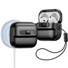 Husa ESR Pulse pentru Apple AirPods 4, Neagra