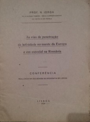 AS VIAS DE PENETRACAO DA LATINIDADE NO SUESTE DA EUROPA E EM ESPECIAL NA ROMANIA foto