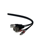 Cablu 2x RCA tata la 2x XLR tata 1.5m ibiza