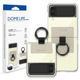 Husa Whitestone Case Ring pentru Samsung Galaxy Z Flip 4 Bej, Carcasa