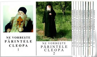 Ne vorbeste parintele Cleopa 12 volume, 2001-2002, Ed. Episcopiei romanului foto