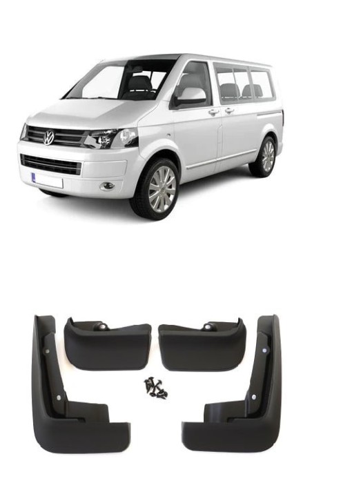 Aparatori noroi dedicate VW T5 2003 - 2015 fata + spate
