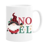 Cana alba personalizata &quot;Noel&quot;, INOVATIX&reg;. 330ml