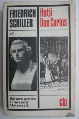 Hotii. Don Carlos - Friedrich Schiller foto