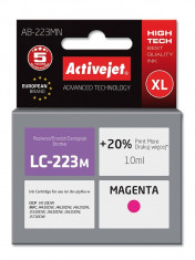 Cartus compatibil LC223 Magenta pentru Brother, Premium Activejet, Garantie 5 ani foto