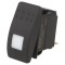 Comutator Rocker SPST OFF-ON 20A 14V Negru cu LED IP56