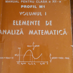 Matematica Algebra Manual clasa XII M1 Vol. 1 Mircea Ganga 2004