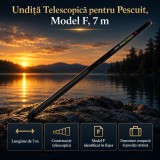 Undiță Telescopică Pescuit Model F, 7 Metri