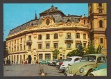 CPIB 24392 CARTE POSTALA - SIBIU. CONSILIUL POPULAR, AUTOTURISM DE EPOCA, NECIRCULATA, 1971, Fotografie