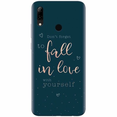 Husa silicon pentru Huawei P Smart 2019, Fall In Love foto