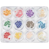 Cumpara ieftin Set decorații unghii de 12 buc - Fimo Nail Art, 5g