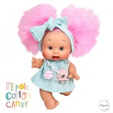 Papusa cu par roz Nines D Onil, Colectia Funtastic Special, cu miros de vanilie, 26 cm (2024), Nines D&#039;onil