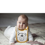 Cumpara ieftin Baveta din bumbac BabyJem (Culoare: Bleu)