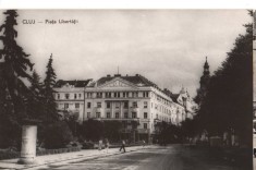 CPIB 22720 - CARTE POSTALA - CLUJ. PIATA LIBERTATII, RPR, NECIRCULATA