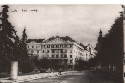 CPIB 22720 - CARTE POSTALA - CLUJ. PIATA LIBERTATII, RPR, NECIRCULATA foto
