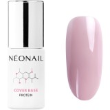 NEONAIL Cover Base Protein baza gel pentru unghii culoare Light Nude 7,2 ml