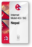 ESIM Internet Nepal, valabil 30 zile, trafic 10 GB, Standard