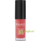 Ruj Lichid Mat Coral Kiss Bio 5ml