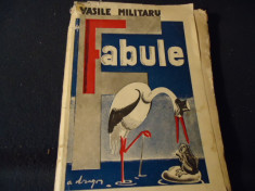 FABULE- VASILE MILITARU-VOL1- ED-II-A-4000-EX-195 PG-EXEMPLARUL=2387- foto