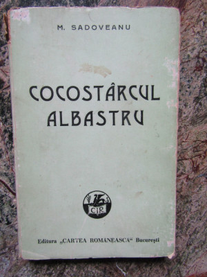 Mihail Sadoveanu - Cocostarcul albastru foto