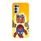 Husa compatibila cu Oppo A73 model Mucha Lucha, Silicon, TPU, Viceversa, Transparent, Carcasa
