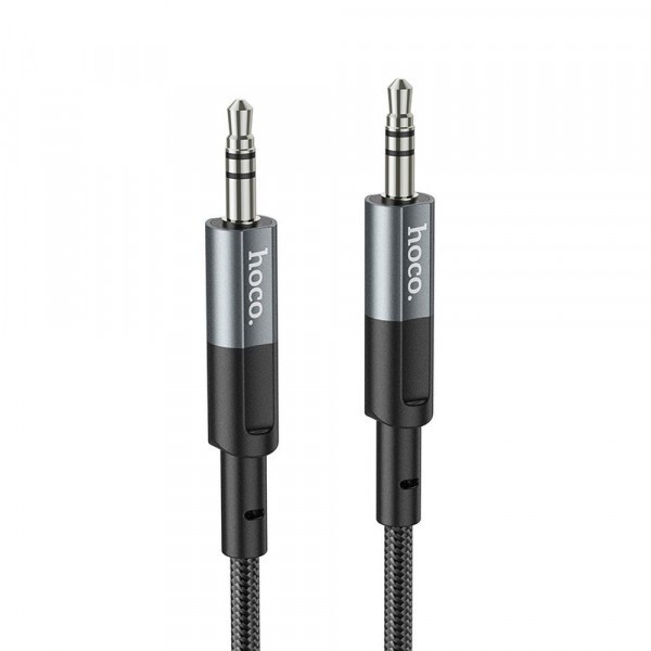Cablu Audio 3.5mm - 3.5mm HOCO UPA22, 1m, Negru