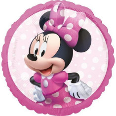 Balon folie minnie roz 45 cm - marimea 140 cm