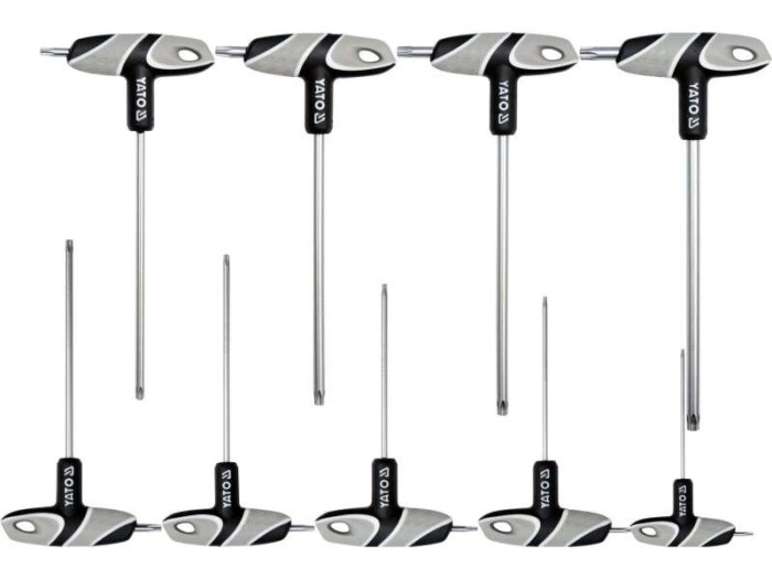Set Torx Maner Tip ''T'', 9 Buc