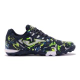 Ghete Fotbal Barbati Joma Maxima 2433 TF Bleumarin Verde, Sintetice, Talpa Cauciuc, Barbati