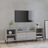 Cumpara ieftin Comodă TV, gri sonoma, 160x35x55 cm, lemn prelucrat
