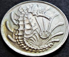 Moneda 10 CENTI - SINGAPORE, anul 1982 * cod 4823 = A.UNC
