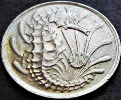 Moneda 10 CENTI - SINGAPORE, anul 1982 * cod 4823 = A.UNC foto