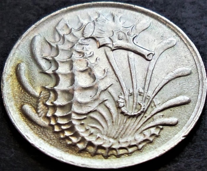 Moneda 10 CENTI - SINGAPORE, anul 1982 * cod 4823 = A.UNC