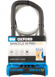 Antifurt Bicicleta Oxford Shackle14 Pro Duo U-Lock 320mm x 177mm + Cable Otel Negru LK323