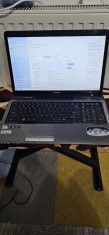 LEPTOP TOSHIBA SATELLITE L775 PROCESOR INTEL PENTIUM B950/2,1 GHz .RAM 6 GB , SSD 120 GB NOU NOUT .WIN 10 INSTALAT RECENT