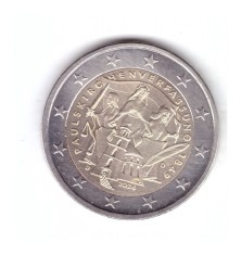 Moneda 2 euro Germania 2024 D St. Paul&#039;s Church, stare buna, curata