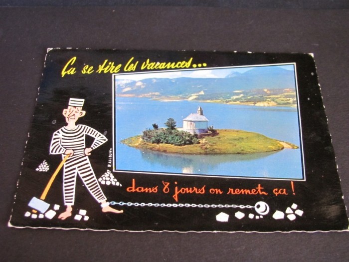 Tallard - Carte Poștală Umoristică Vintage Franța