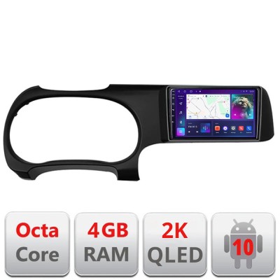Navigatie Hyundai I10 2020 C-i10 Android Octa Core Ecran 2K QLED GPS 4G 4+32GB 360 KIT-I10+EDT-E409-2K CarStore Technology foto