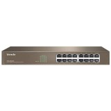 Switch 16 port-uri 10/100/1000 Mbps Gigabit, carcasa metalica, Tenda