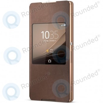 Sony Xperia Z3+, husă stil Z4 SCR30 cupru 1292-7053 foto