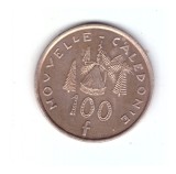 Moneda Noua Caledonie 100 francs/franci 2003, stare buna, curata