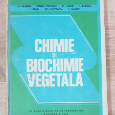 Chimie și biochimie vegetală - G. Neamțu, Ionela Popescu, Șt. Lazăr
