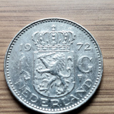 Moneda Olanda 1 Gulden anul 1972