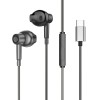 Casti Sendem Tip C cu Microfon &ndash; Sunet Premium, Telecomanda Integrata, Cablu 1.2M, Casti In Ear, Cu fir, Mufa 3,5mm, Other