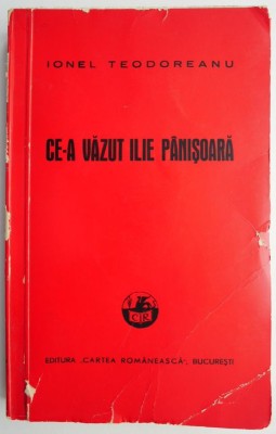 Ce-a vazut Ilie Panisoara &amp;ndash; Ionel Teodoreanu foto